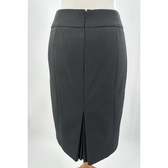 Ann Taylor LOFT Black Pencil Skirt Size 0 Career Work Office Professional - Picture 5 of 8